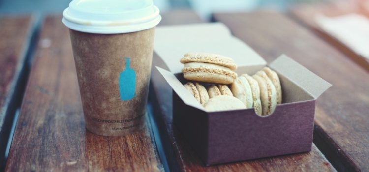 Blue Bottle Coffee and Macarons